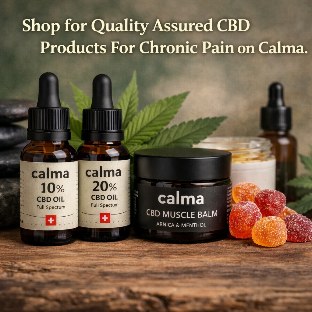 Shop for quality assured CBD oil products on Calma image