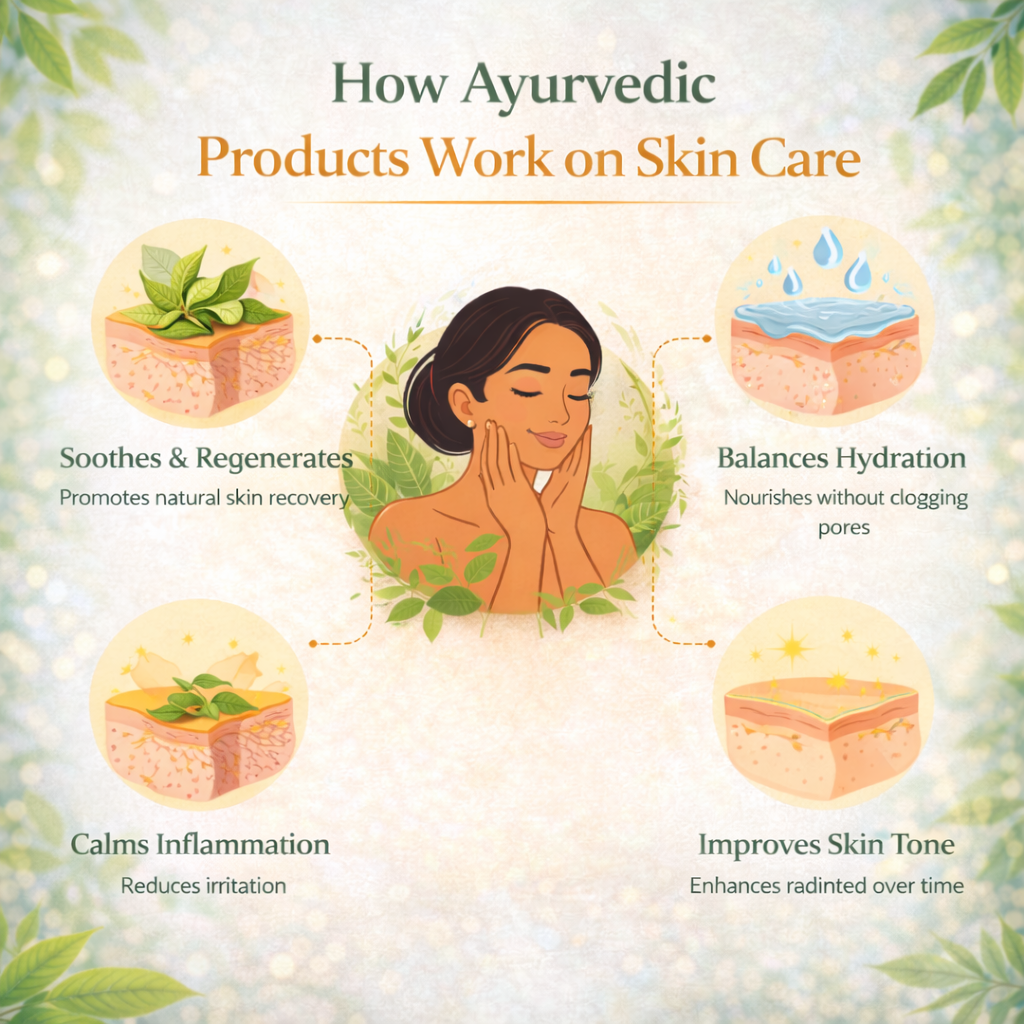 How these products work on the skin image