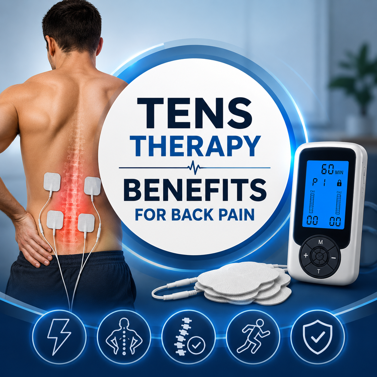 TENS Therapy Benefits For Back Pain image